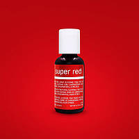 Гелевый краситель Chefmaster Супер красный (Super Red) 20 грамм
