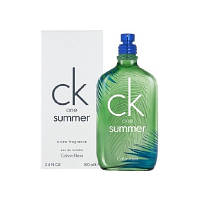 Оригинальная свежая туалетная вода Calvin Klein CK One Summer 2016 100ml тестер, цитрусовый аромат