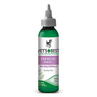 VET'S BEST (Ветс Бест) Ear Relief Wash Рідкий очищувач для вух 118 мл
