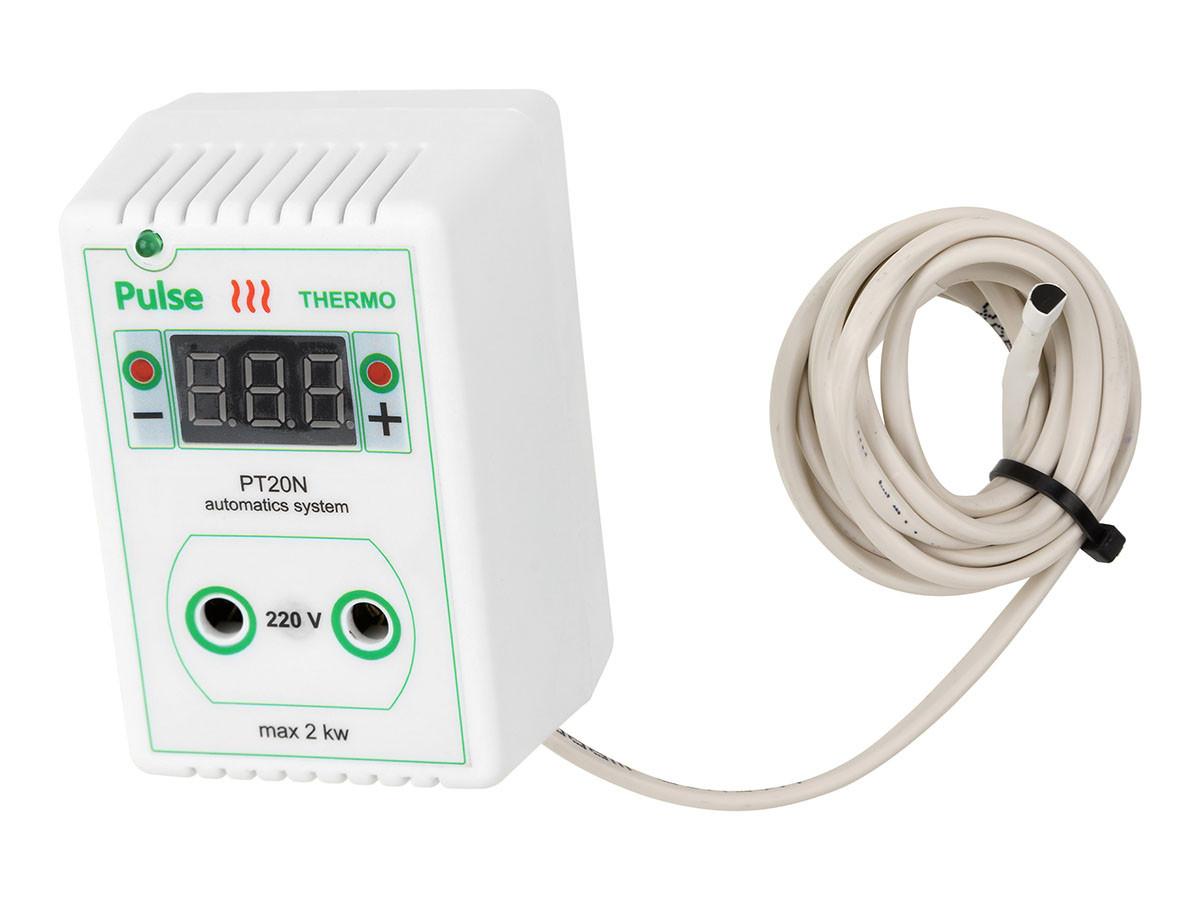 Терморегулятор PULSE PT20-N2 для ульїв, теплиць, акваріумів