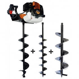 Мотобур Lumag EB 520G SET