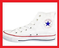 Кеди Converse All Star Chuck Taylor Конверси білі Високі (38 р-24 см) 42 розмір - 27.5 см