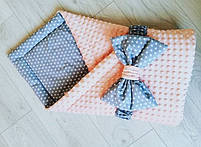 Конверт пледик дитячий на виписку, фото 5