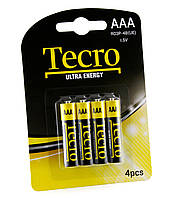 Батарейка Tecro Ultra Energy AAA/LR03 BL 4 шт.