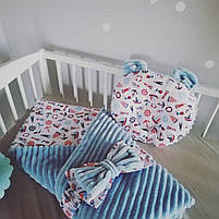 Конверт пледик дитячий на виписку, фото 9