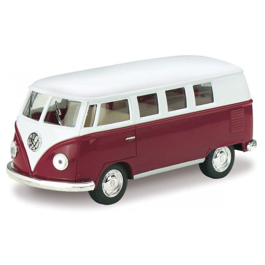 Металева машинка Kinsmart 1962 Volskwagen Classical Bus KT5060W