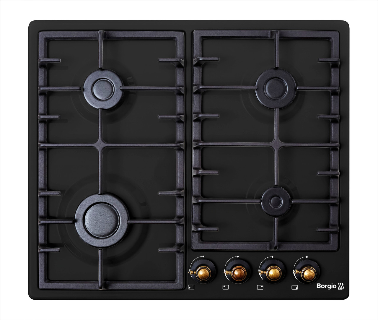 Варильна поверхня газова BORGIO 6940-15 (Black Rustic)