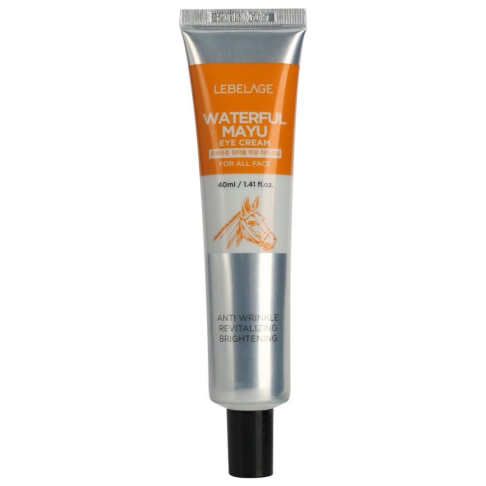 Зволожуючий крем для очей з кінською олією Lebelage Waterful Mayu Eye Cream 40 мл (8809317112015), фото 1