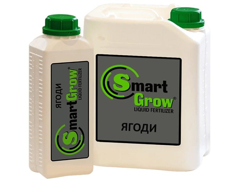 Добриво SmartGrow ЯГОДИ регулятор росту для ягідних з гуматами Смарт Гроу (1 л)