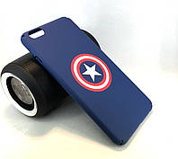 Чехол для iPhone 6 Plus, 6s Plus накладка бампер противоударный Avengers Capitan America