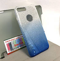 Чехол для iPhone 7 Plus, 8 Plus накладка бампер противоударный силиконовый Remax glitter gradient