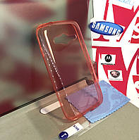 Чехол для Samsung g313 galaxy Ace 4 накладка бампер противоударный Cherry пленка в подарок