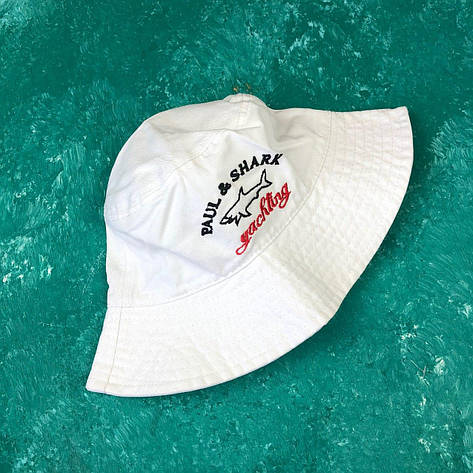 Панама Bucket Hat Paul Shark Біла, фото 1