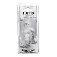 Навушники Panasonic HJE118 мр3 вакуумні сірі