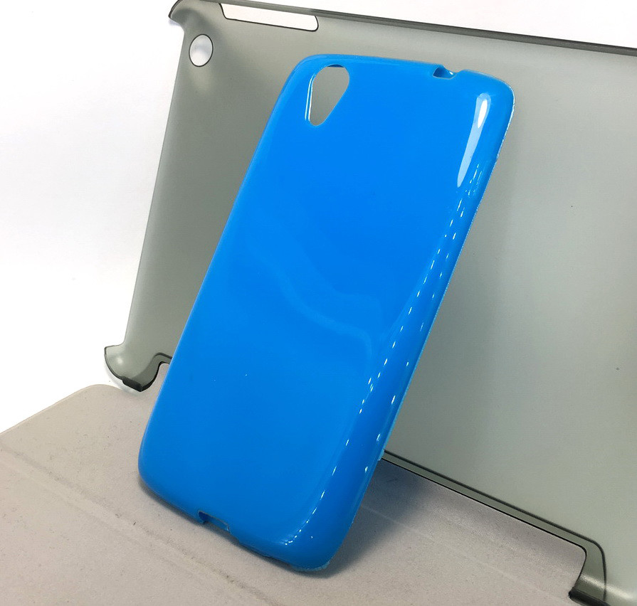 Чехол для Lenovo Vibe X S960 накладка бампер протиударний голубой