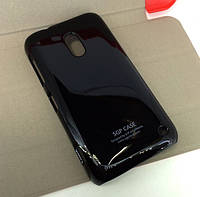 Чехол для Nokia Lumia 620 накладка бампер противоударный SgP Case черный