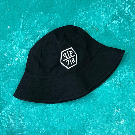 Панама Bucket Hat Philipp Plein Чорна, фото 1