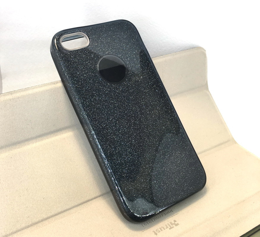 Чохол для iPhone 5 5s se накладка на бампер протиударний glitter