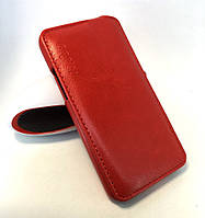 Чехол для HTC Desire 316, Desire 516 флип книжка противоударный Brum кожа красный