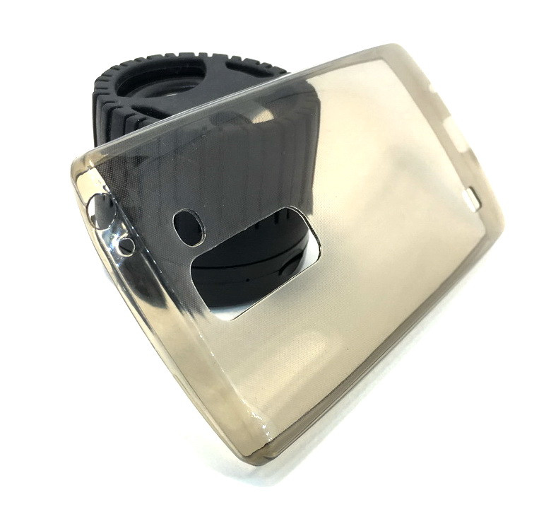 Чехол для LG Spirit Y70 h422 накладка бампер силиконовый противоударный Remax серый - фото 2 - id-p1208931561