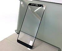 Meizu M8c защитное стекло на телефон противоударное 3D Black черное