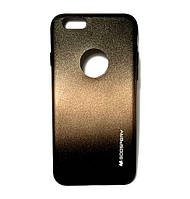Чехол для iPhone 6 6s goospery накладка бампер противоударный силиконовый коричневый