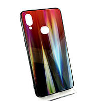 Чехол накладка для Samsung A10s, A107 на заднюю панель Glass Shine