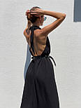 Жіноче плаття із зав'язкою на шиї (в кольорах), фото 5