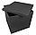 Коробка для куль 70*70*70 см двостороння чорна, 1 шт., фото 3