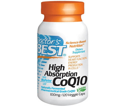 Коензим Doctor's s BEST High Absorption CoQ10 100 мг 30 капс, фото 2