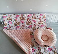 Дитяча ковдра пледик плюшевий теплий, фото 8