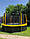 Батут жовтий для дому Jumpi Premium 12FT 370/374 см з внутр. сіткою, подвійні ноги, Польща!!, фото 5