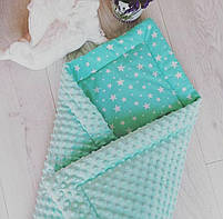 Ковдра конверт пледик для дитини в ліжечко, фото 10