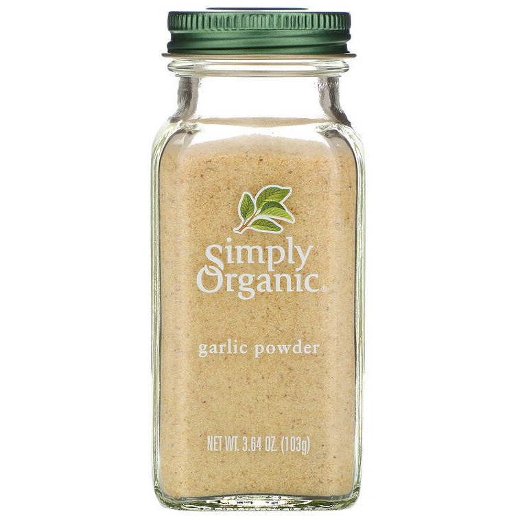 Часниковий порошок Simply Organic "Garlic Powder" натуральний (103 г)