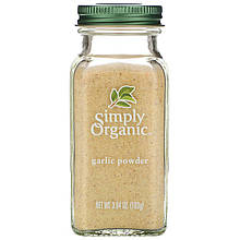 Часниковий порошок Simply Organic "Garlic Powder" натуральний (103 г)