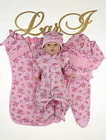 Літній набір для новонародженої дівчинки "Rose" (7 предметів)