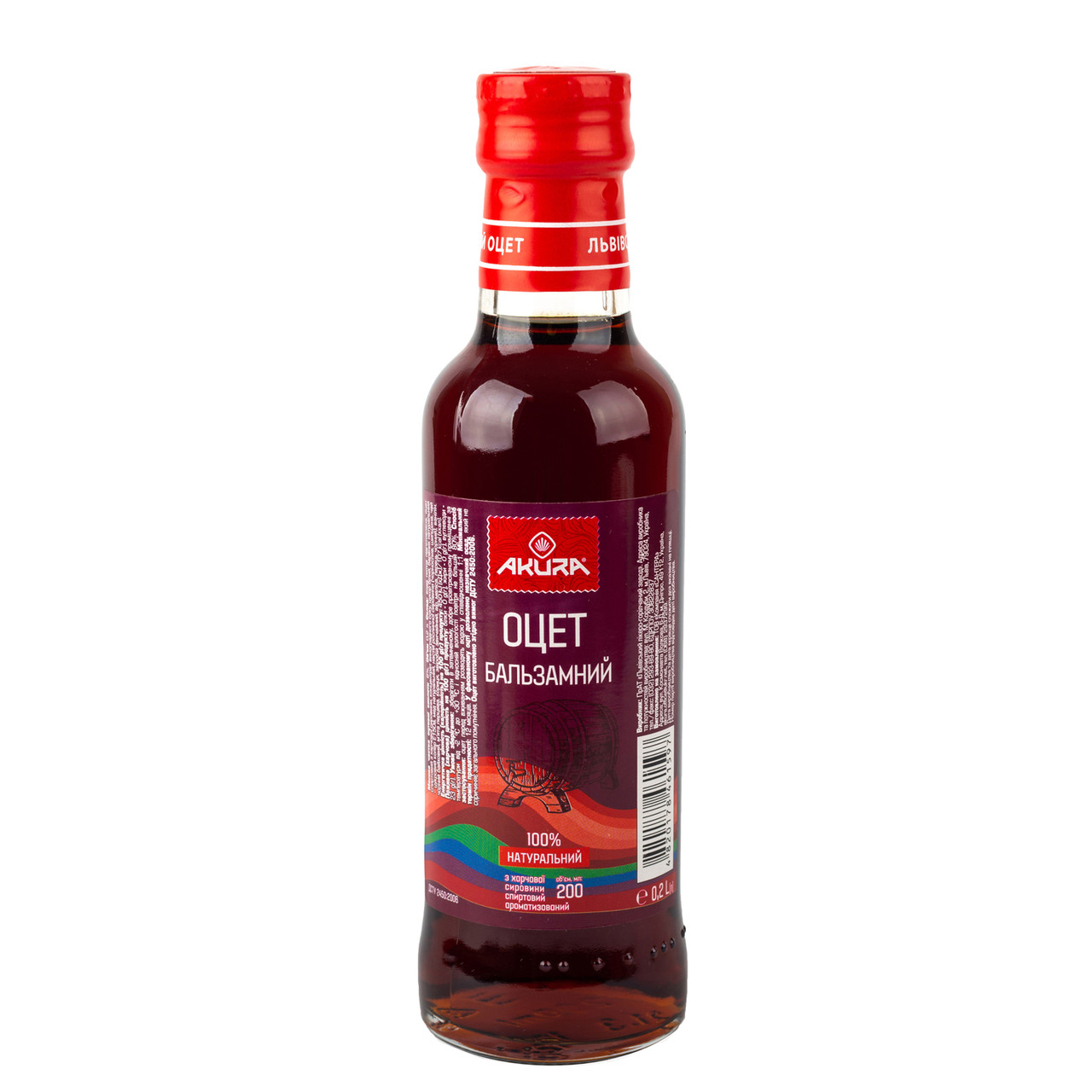Оцет Бальзамічний 200 мл 6% Akura
