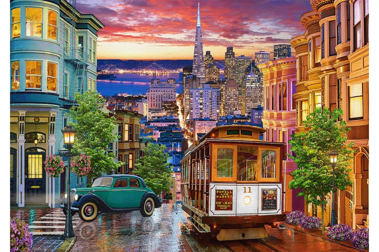 Пазли Сан-Франциско на 500 елементів