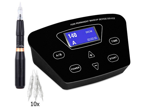 Апарат для перманентного макіяжу татуажу Biomaser P300+машинка HP-100, фото 1