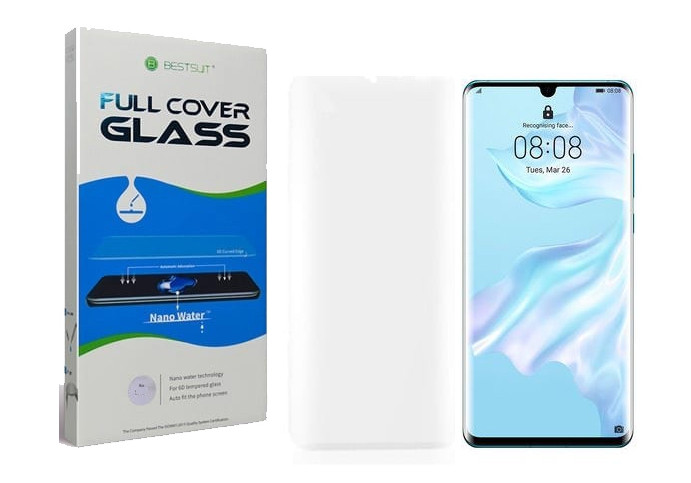Захисне скло BESTSUIT Full cover 6D Nano Water для Samsung Galaxy S8 2017 (G950F), фото 1