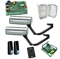 Автоматика для распашных ворот FAAC 390 KIT (створка до 3м) Фотоэлементы, 1 шт.