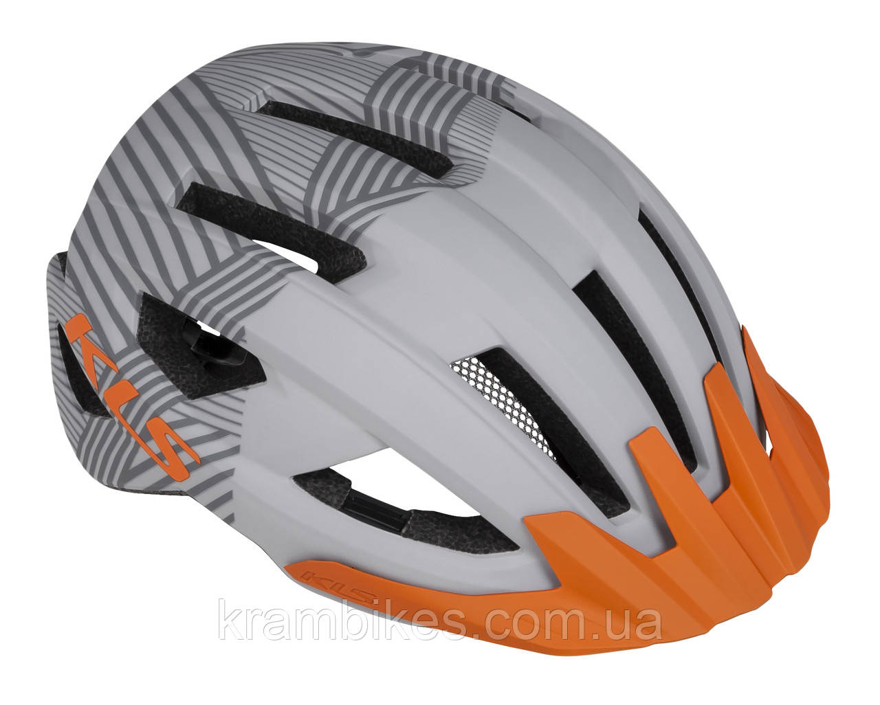 Шолом велосипедний KLS  DAZE сірий S\M