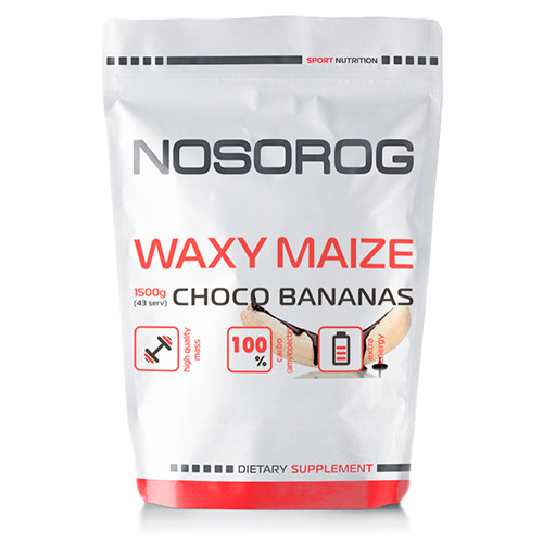 Вуглеводи Nosorog Waxy Maize шоко-банан, 1500 г