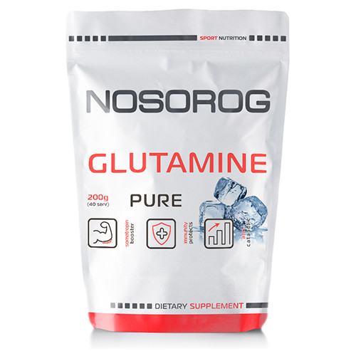 Глютамін Nosorog Glutamine Powder 200 гр