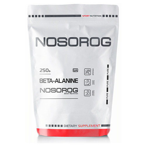 Nosorog Бета-аланін Beta-alanine натуральний, 250 гр