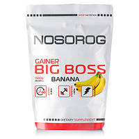 Гейнер Nosorog Big Boss Gainer банан, 1500 гр