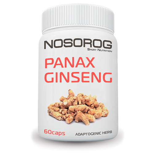 Женьшень Nosorog Panax Ginseng, 60 капсул, фото 1