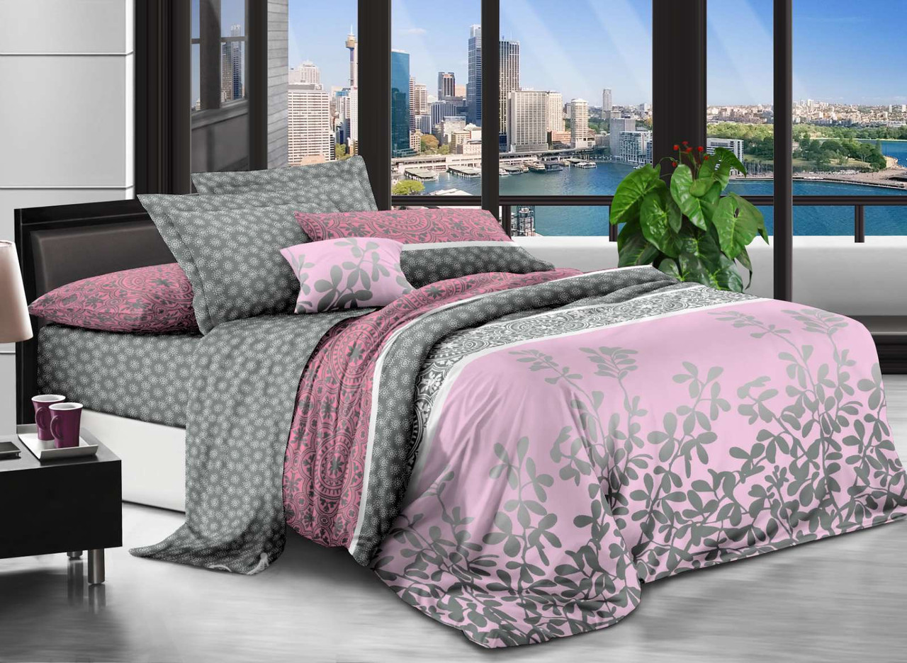 Постільна білизна Королева Ночі (Ранфорс) | Євро комплект | 50х70 |, фото 1