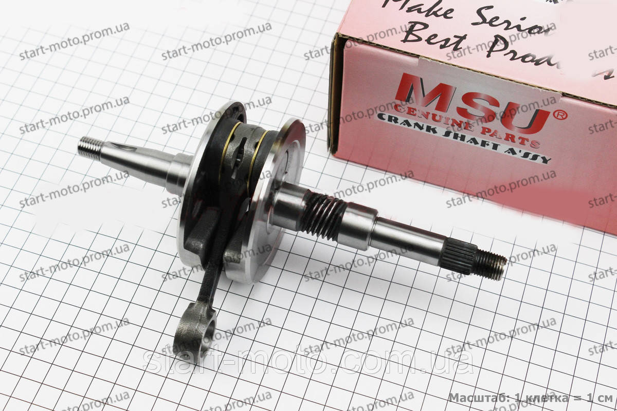 На Скутер Honda TOPIC AF38 (ширина щоки 34mm) Колінвал Taiwan "MSU"
