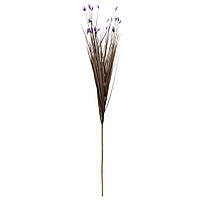 Декоративный искусственный цветок c 3-мя веточками, 90 см, лиловый (130054)